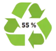 Recyklované sklo Recyklované sklo