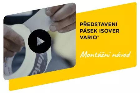 Představení pásek Isover Vario Představení pásek Isover Vario